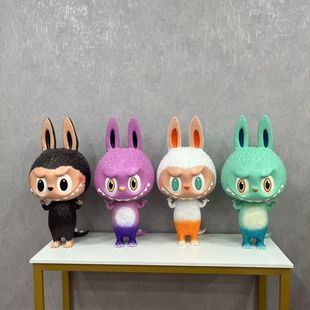 70cm Bubble Mart Labubu Little Freckles Light Luxury Trendy Toy Figurine High-End Internet Celebrity Living Room Floor Decoration