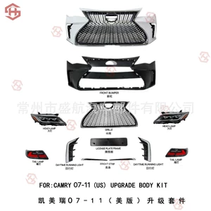 Suitable for the US version of Toyota Camry 2007-2011, modification kit includes front bumper, headlights and taillights