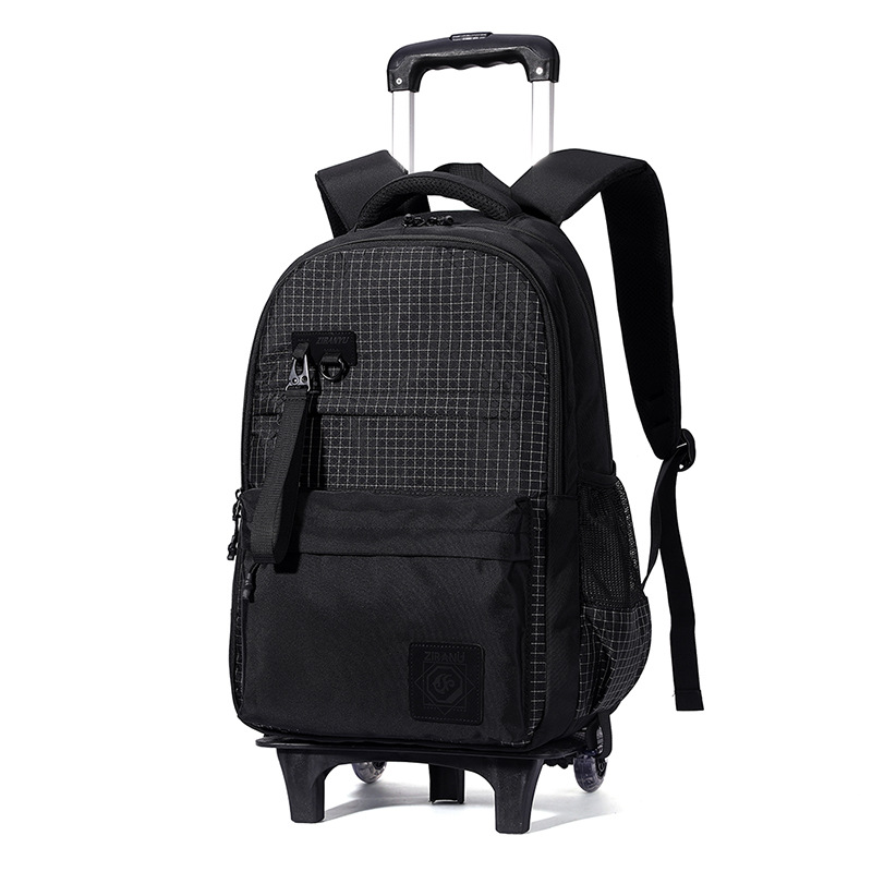 Peces naturales nueva escuela primaria estudiante mochila 3-6 Grado de gran capacidad desmontable escalera de entrega mochila