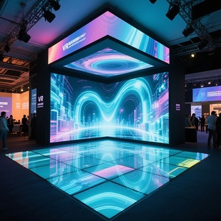 Factory Direct Sales Led Display P2P2.5P3 Naked Eye 3D Immersive Screen Full Color Led Display