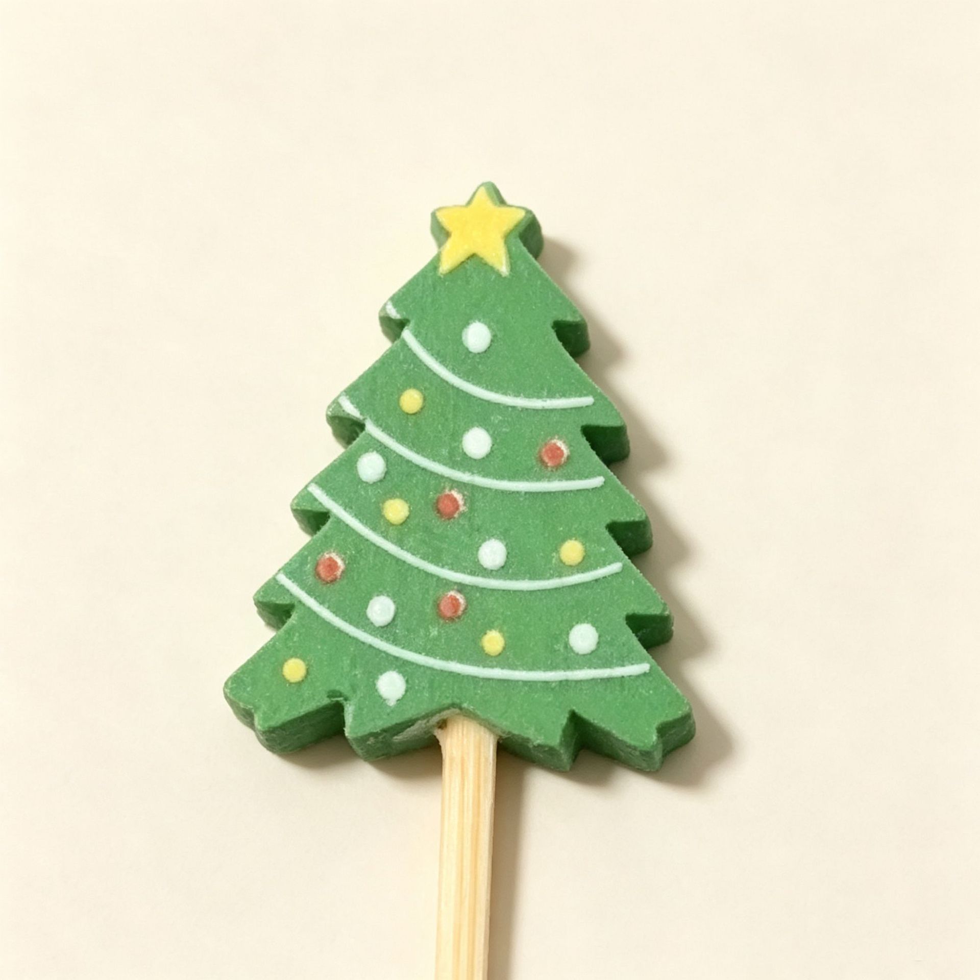 Palillos Desechables de Navidad para Fruta de Bambú 100 Piezas por Paquete image 11