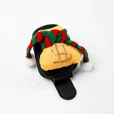 Cute and high-end multifunctional Car Glasses Clip/Bill Clip - wallet-black-glasses-clip