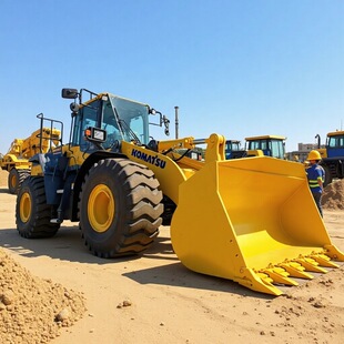 �羳ֱ�NС��KOMATSU WA470�b�d�C���P܇Exit new diggers