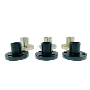 T8 screw brass flange trapezoidal POM mute plastic nut lead 248z axis 3D printer accessories