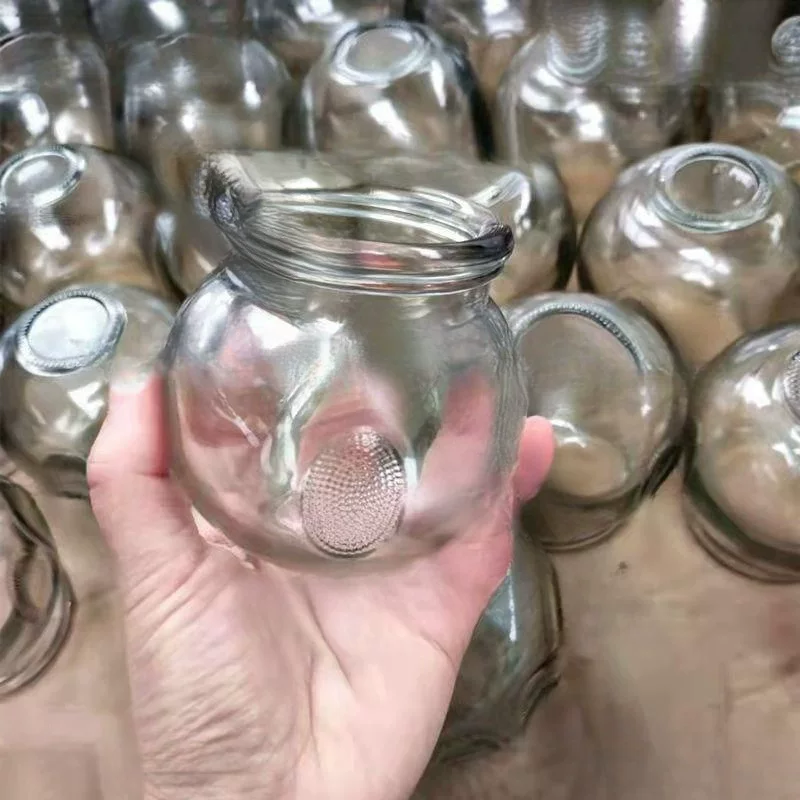 Стеклянная огнеупорная бутылка, 1 оттенок, 2 оттенка, 3 оттенка, 4 оттенка, 5 оттенков, увеличенная толщина