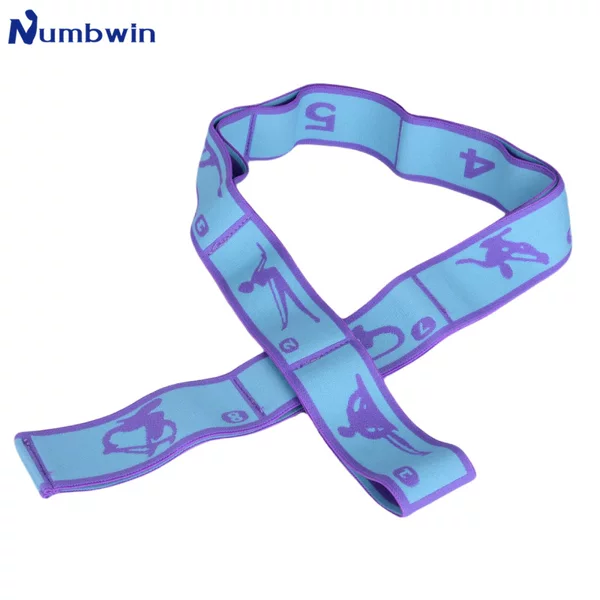 Numbwin8 Digital Body Poses with Yoga Rally Belt Action Display Fitness Strap with Dance Aid