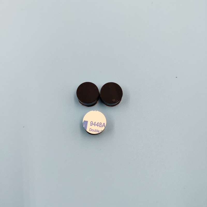 硅胶背胶防撞垫门把手防撞门后防撞贴消音垫门碰门锁门吸黑色胶粒