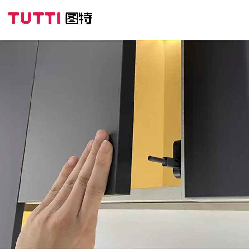 조정 가능한 도어 폐쇄 버퍼 자동 폐쇄 캐비닛 도어 프레스 스프링이있는 튜트 캐비닛 도어 리바운드 장치 핸들이없는 도어 오프너