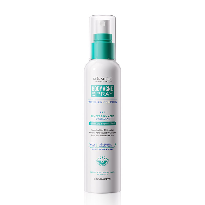 KORMESIC全英文身体qi痘喷雾Acne removing spray跨境外贸厂家|undefined