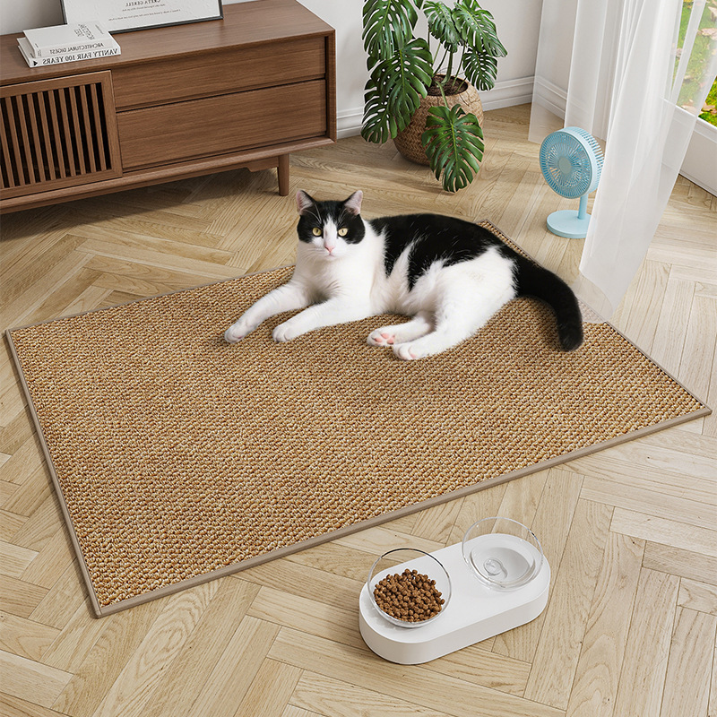 ペットフロアマット、猫傷防止マット、オールシーズン万能、破れ防止、滑り止め犬用スリーピングマット、猫傷防止マット、欠けにくいマット|undefined