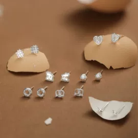 耳钉;项链;戒指