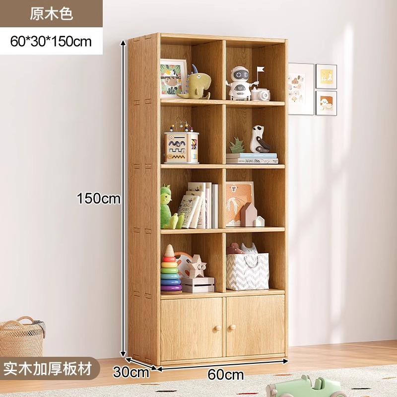 Gabinete bajo de madera maciza esquina de piso estantería estrecha gabinete lateral contra la pared estantería pequeña no ocupa espacio armario de almacenamiento simple