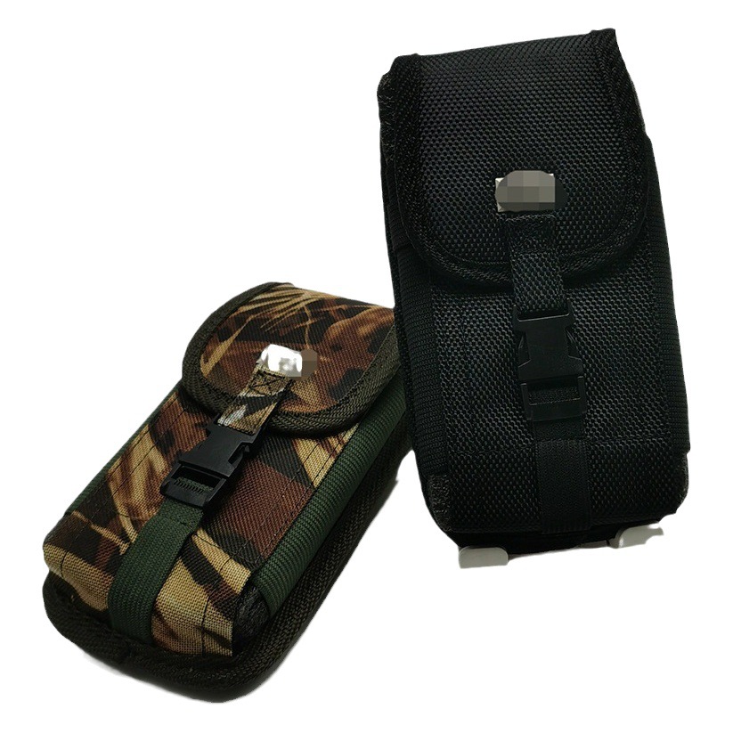 New Universal Belt-Worn Backpack Oxford Cloth Protective Case Mobile Phone Waist Bag Manufacturer Wholesale Urban Simple Style