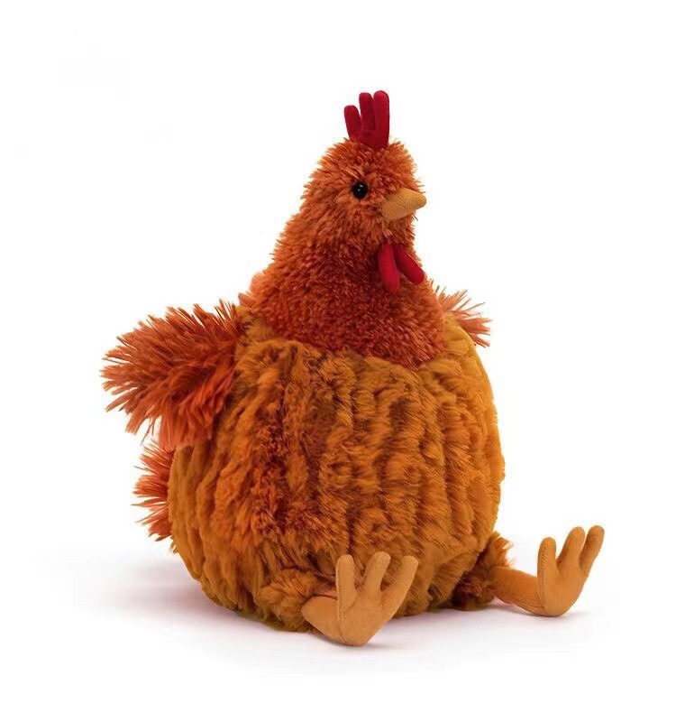 CECIL HEN CLOONEY COCK 봉제 인형 감압 장난감