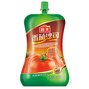 海天番茄沙司家用薯条披萨陈皮提香西红柿酱 130g番茄沙司-阿里巴巴