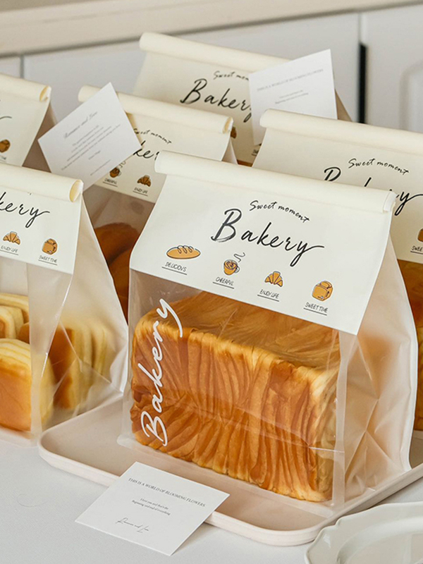 450g bolsas de pan tostado, galletas de batata, baguette, bolsas de pan pan tostado, bolsas de papel kraft