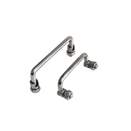 Folding handle iron cabinet box handle outdoor activity tool box handle stainless steel handle wardrobe cabinet door handle