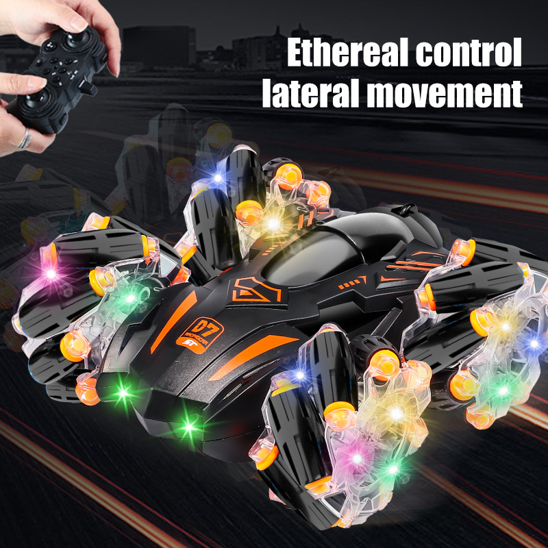 Nuevos productos transfronterizos seleccionados Sensor de gestos para niños Coche de control remoto Juguete Mini 2.4G Truco de deformación a la deriva Coche de doble cara