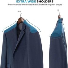 批发定制无痕实木衣架木质衣挂衣服架家用服装店衣服撑衣服挂防滑