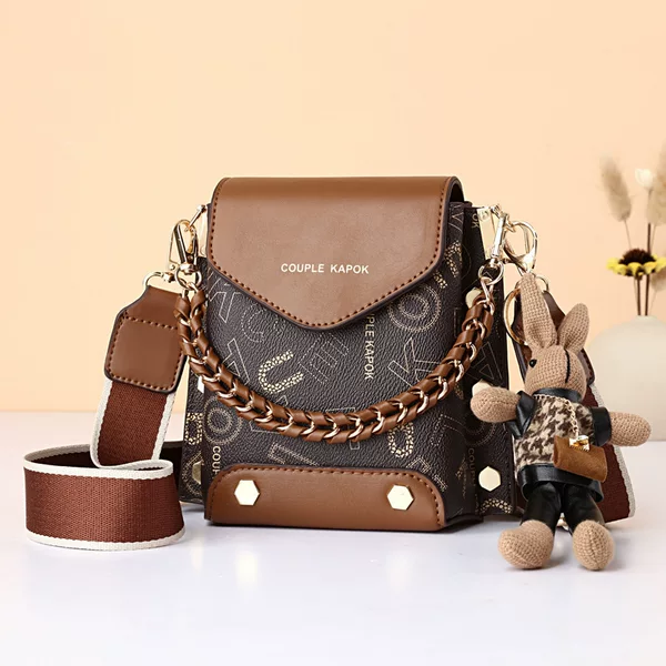 Summer Popular Mobile Phone Bag 2025 New High-End Fashion Versatile Crossbody Bag Foreign Style Single Shoulder Small Bag Small Square Bag