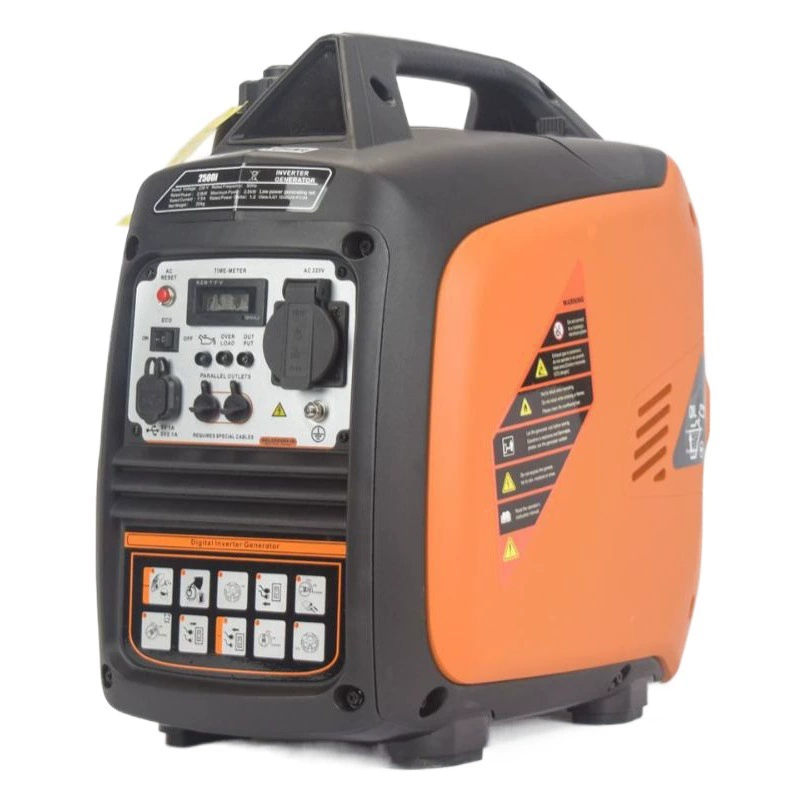 Бензиновый инверторный генератор Bison 2 кВт для дома, бесшумный, портативный, 220 В, с низким потреблением топлива, для автодомов