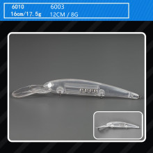 跨境外贸款本体假饵米诺鱼饵本体海钓路亚饵铅笔未上漆胚体硬饵