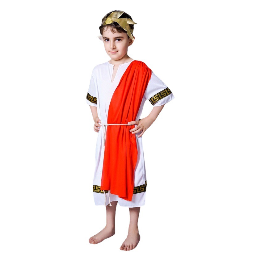 Traje de Guerrero romano para niños disfraces de Halloween carnaval Cosplay vestido de rol