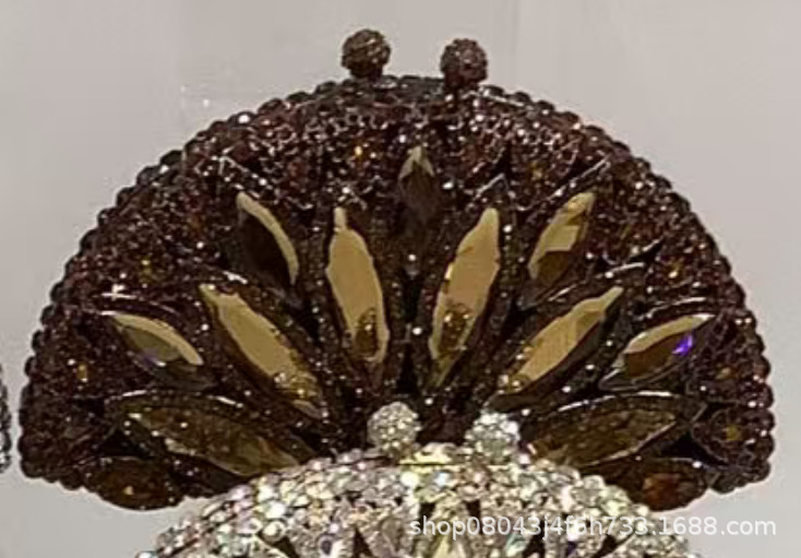 Seleccione estrictamente el embrague europeo y americano de diamantes bolsas de banquete bolsas de diamante de vidrio conchas bolsas de mano bolsas de fiesta bolsas de mujer