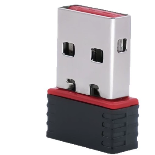 Драйвер-бесплатная USB inalám беспроводная сетевая карта 2.4G компьютер ноутбук wifi внешний передатчик-приёмник