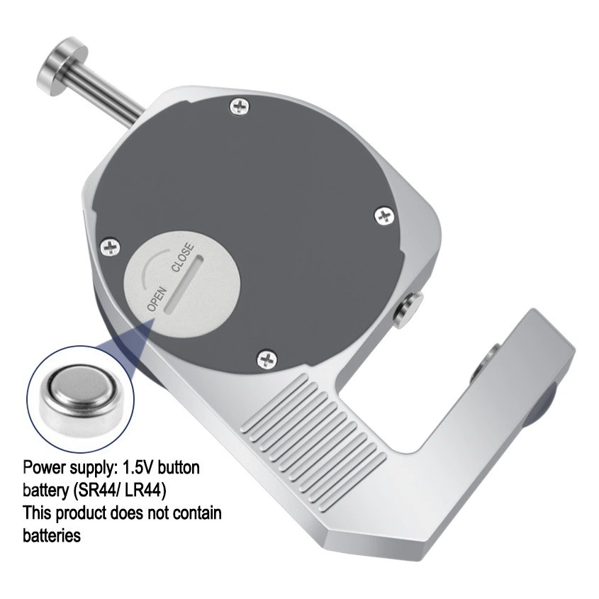 Мини-электронный толщиномер Карманный толщиномер с цифровым дисплеем штангенциркуль цифровой дисплей измерительный инструмент толщиномер 0-12,7