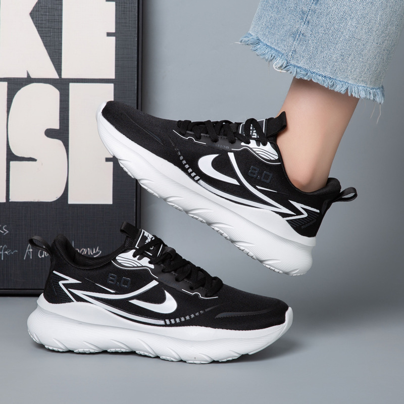 2026 Fashion Sneakers Breathable Mesh Women's Shoes Couple Shoes Lightweight Running Shoes Men's Sports Cold-Adhesive Shoes Men's Shoes