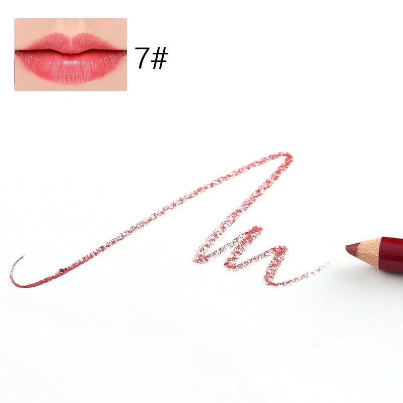Lip pencil, водостойкая матовая помада, румяна для лица, карандаш для глаз, подводка, 13 цветов, (торговля через границу)