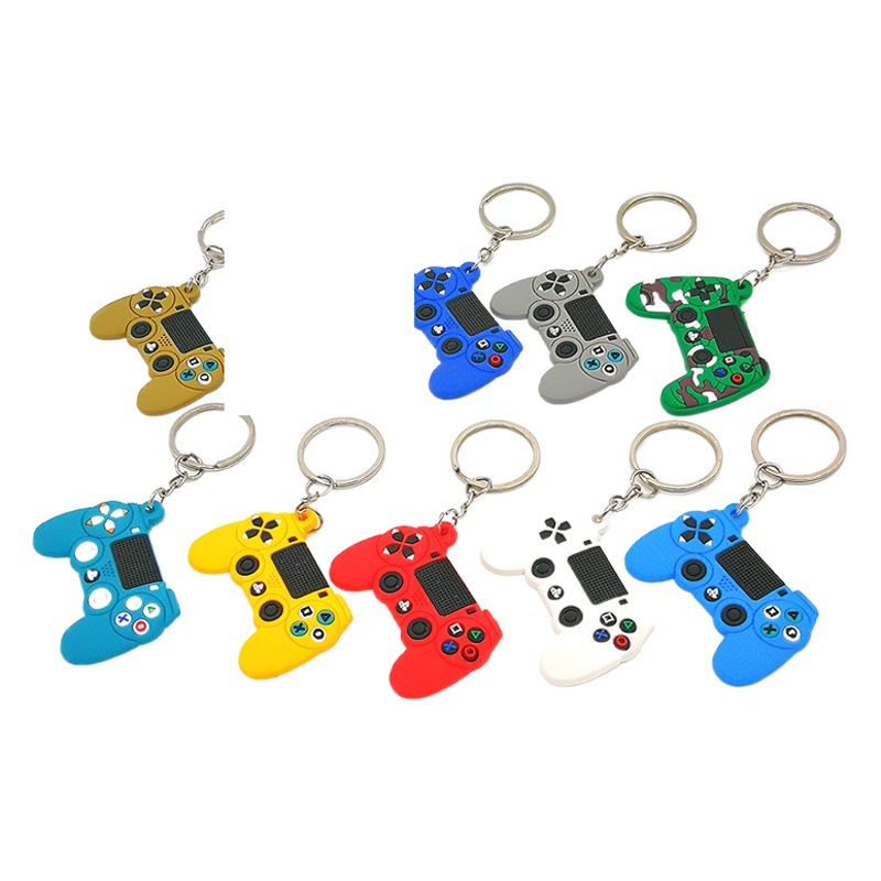 Game Controller Keychain, Simple Game Console Car Backpack Pendant, Key Chain Ornament, Small Gift with Printed Logo