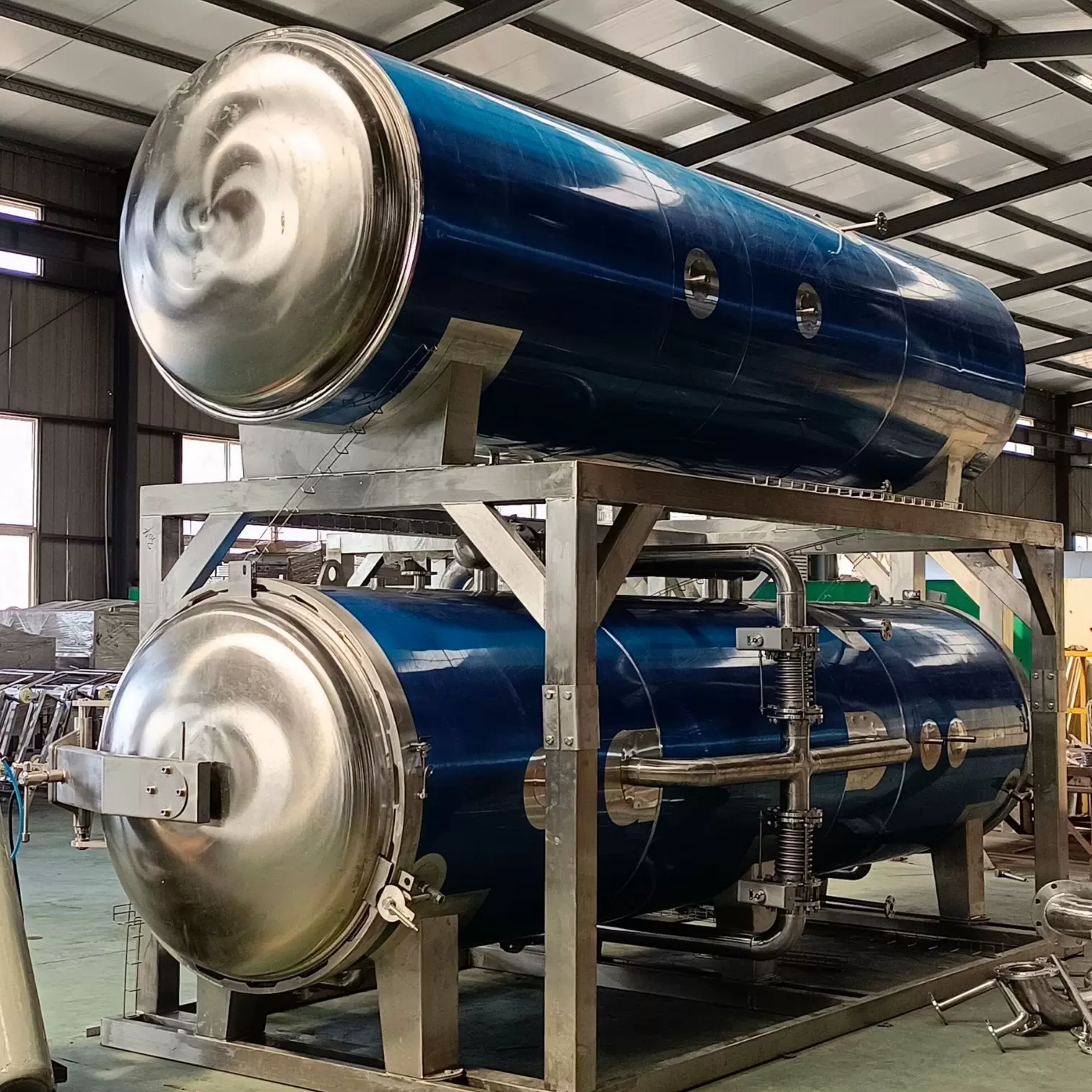 供应火腿肠香肠老火腿高温杀菌锅 肉制品杀菌锅 德州扒鸡杀菌设备