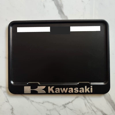 Pedal motorcycle license plate frame machine – Other Automotive Exterior Supplies - kawasaki-stereo-black