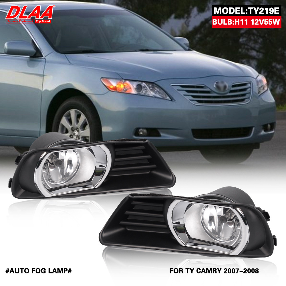 Aplicable para el conjunto de lámparas de niebla delanteras de Toyota Camry estándar de EE.UU. 07 - 08, lámparas de niebla, lámparas de colisión