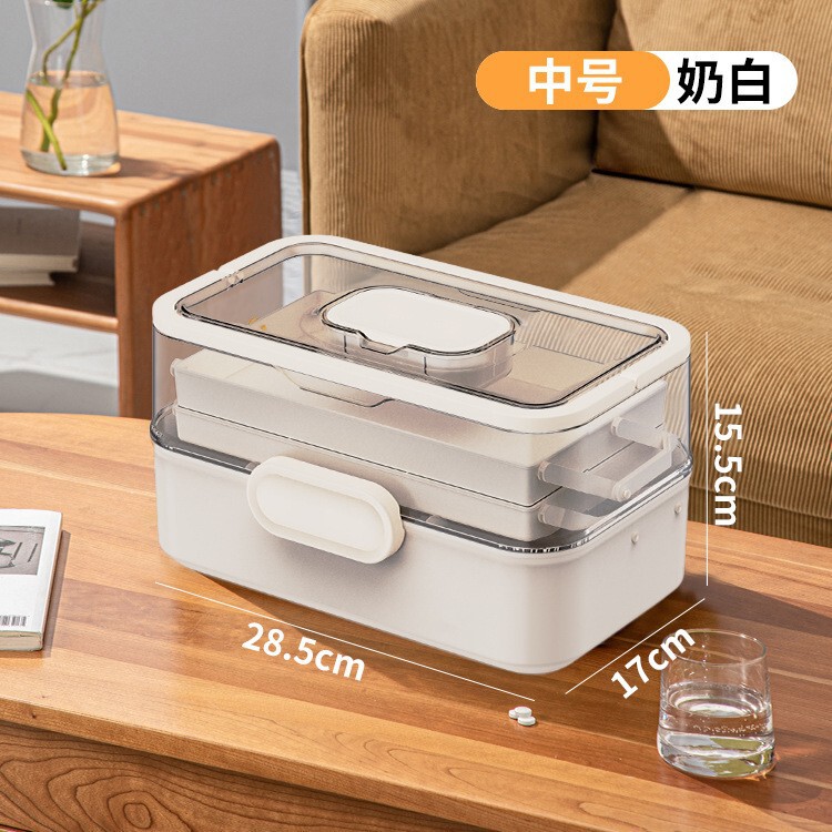 薬箱家庭用特大サイズの医薬箱家庭用大容量児童薬物多層医療収納箱卸売り|undefined