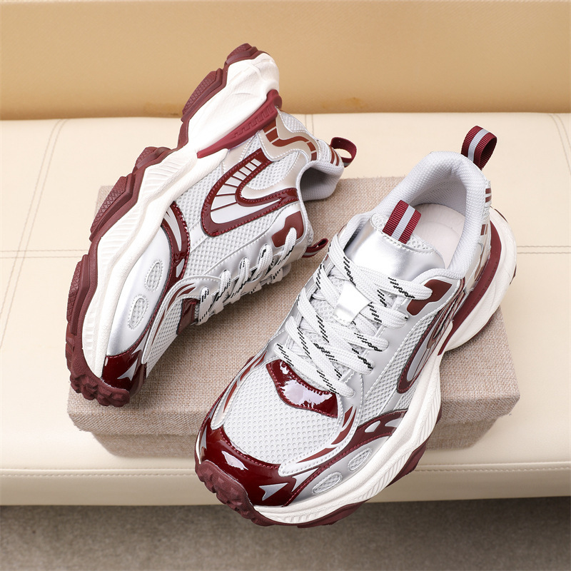 Mark Gucci Luxury Men's Shoes New Dad Shoes Breathable Men's Versatile Casual Color Matching Personalized Retro Sports Shoes Mark Gucci Luxury Men's Shoes New Dad Shoes Breathable Men's Versatile Casual Color Matching Personalized Retro Sports Shoes