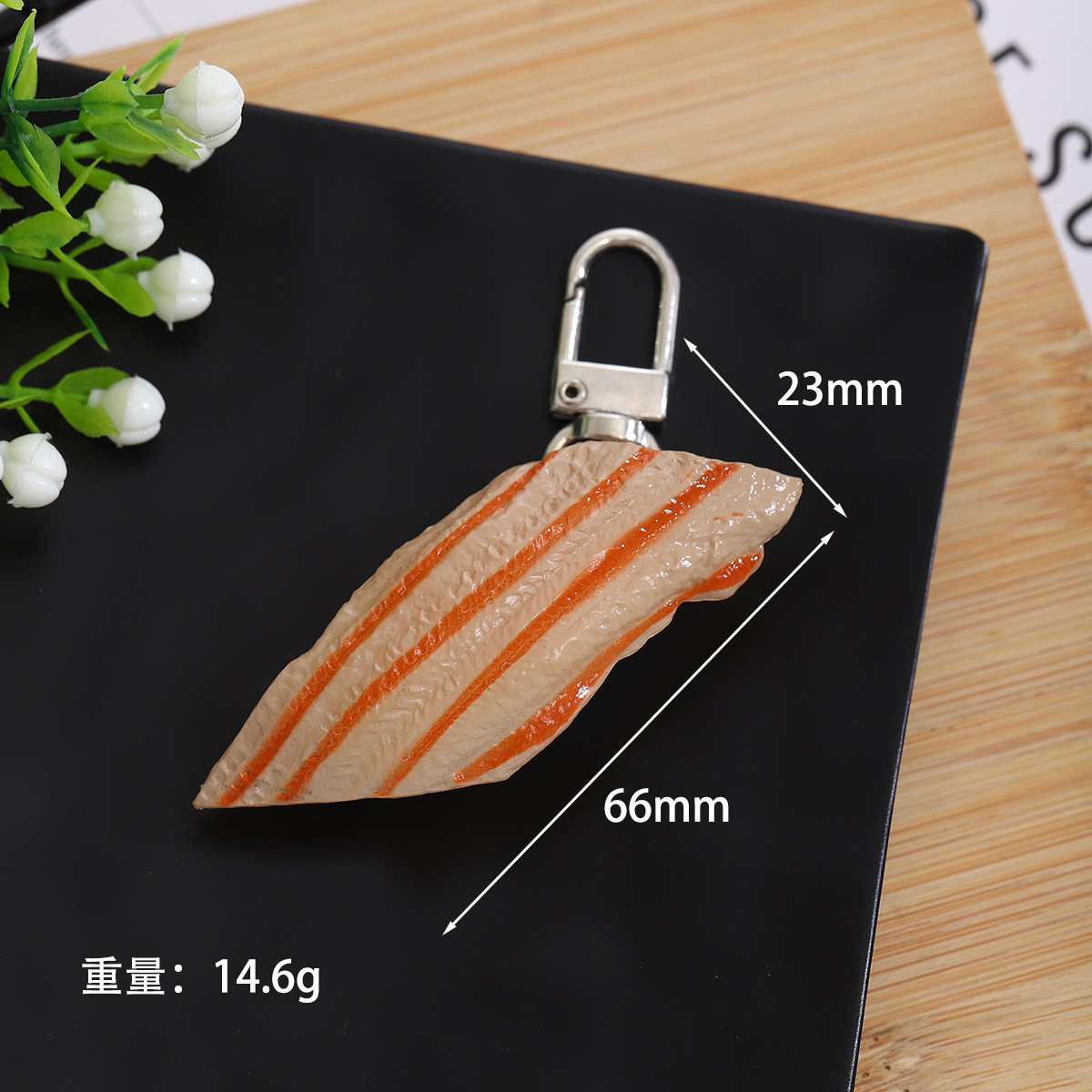 PVCファッションシミュレーション日本式寿司キーホルダー写真撮影シミュレーション食品道具学生かばんDIYストラップ