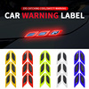 Transport, tape, retroreflective glowing sticker for car