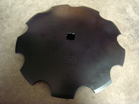 犁片耙片供应65锰钢材质犁片定制直径560mm圆盘犁片耙片