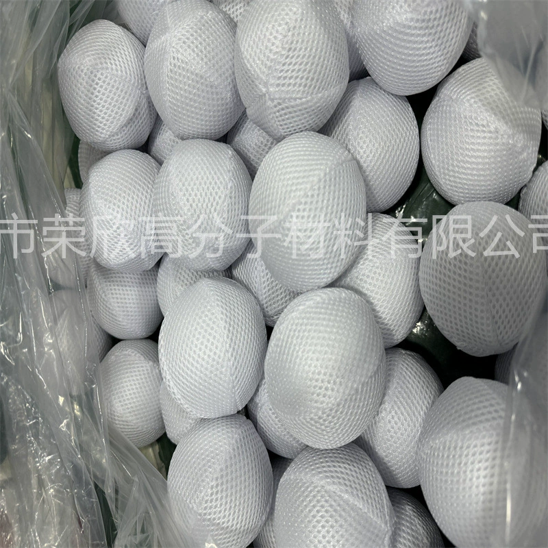 Прямая продажа медленного отскока эффективный чистый губчатый шар 75 мм диаметр белый фильтр впитывающий губчатый шар