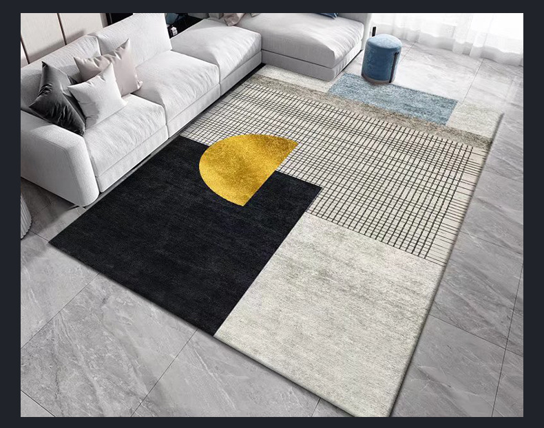 地毯地垫,北欧风地毯,几何地毯,轻奢现代地毯