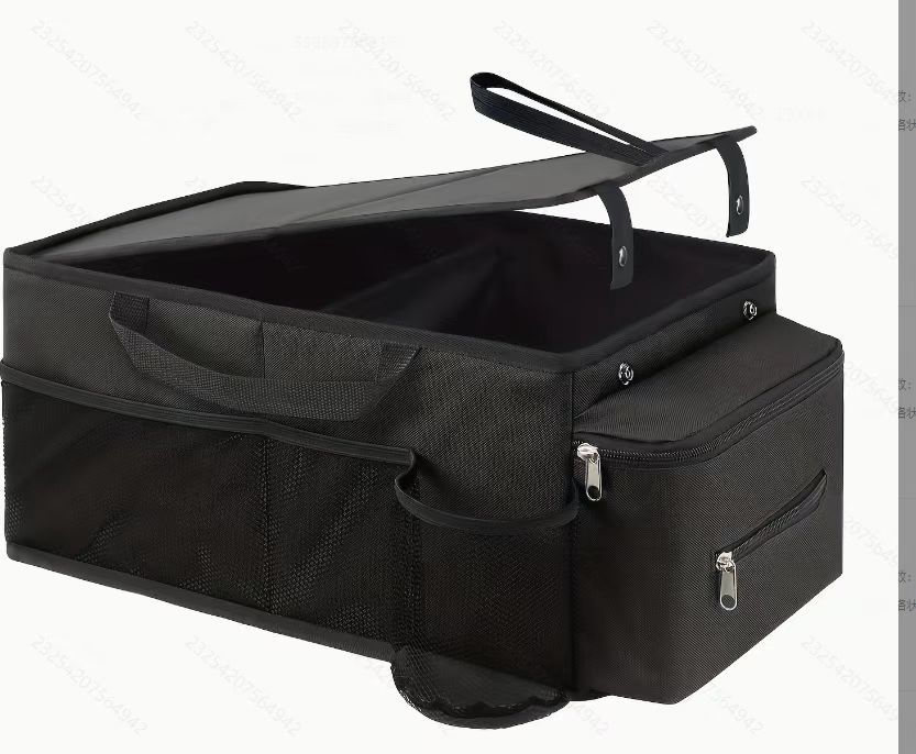 Caja de almacenamiento del maletero, suministros de automóviles, cajas de almacenamiento del automóvil plegables, cajas de almacenamiento del automóvil de camping image 8