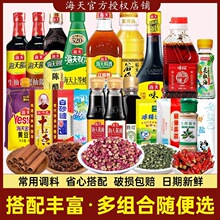 宿舍租房组合调味品海天组合套餐厨房调料海天生抽炒菜组合装调味