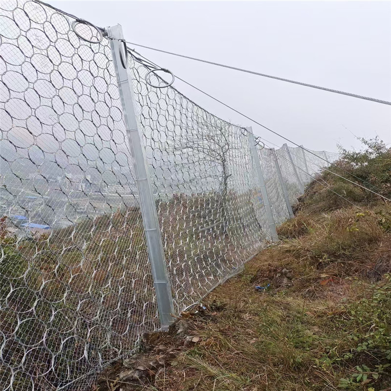 重庆被动防护网 防落石防护网 边坡防护网 重庆SNS柔性防护网