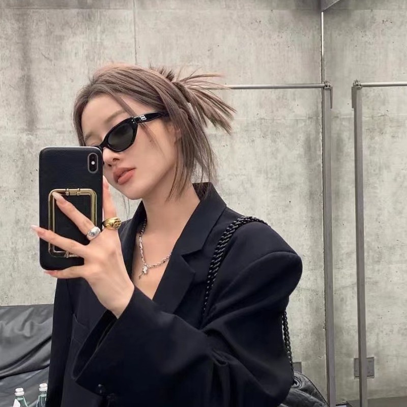 New GM Sunglasses for Women, High-end and UV Resistant Sunglasses for Men, Small Frame, European and American Street Photography Glasses Trend_voghion.com