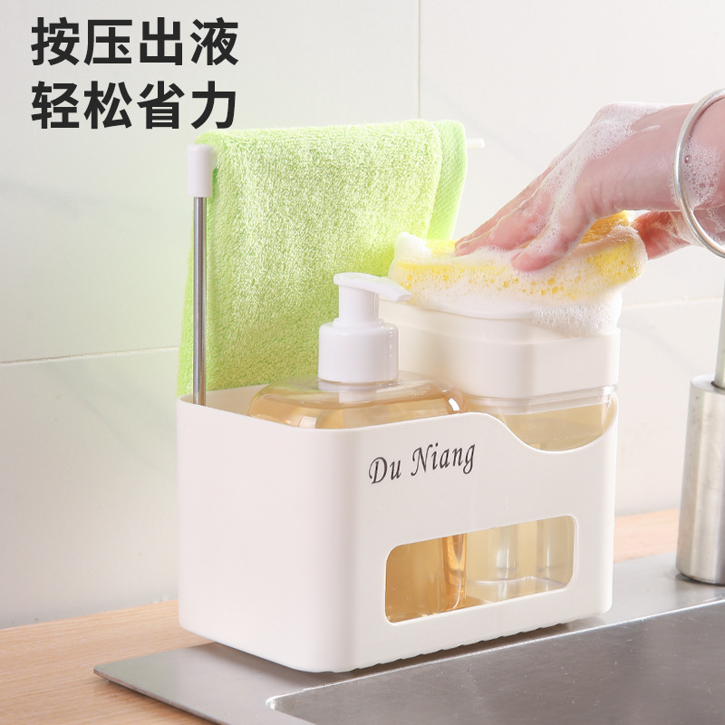 Dispensador de Jabón Líquido para Cocina de ABS