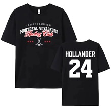 24 Hollander Montreal Voyageurs Merch Tee Hot TV Heated Riva