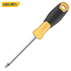 Powerful Tool DL626001 Rubber Handle Dual-Purpose Screwdriver Cross and Flat Head Screwdriver 6*100mm